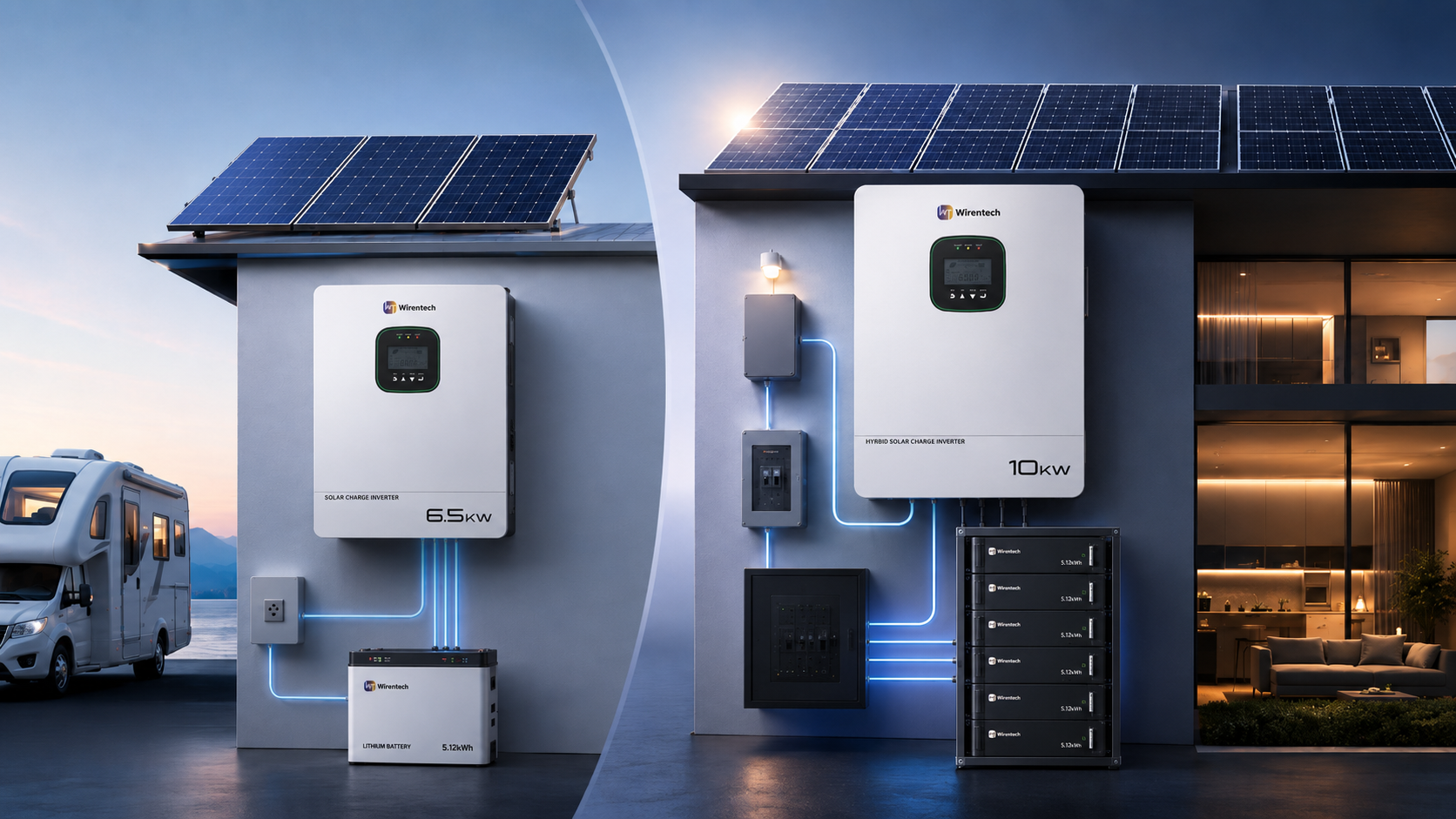 6.5kW vs 10kW Hybrid Inverter: Which One Should You Choose?