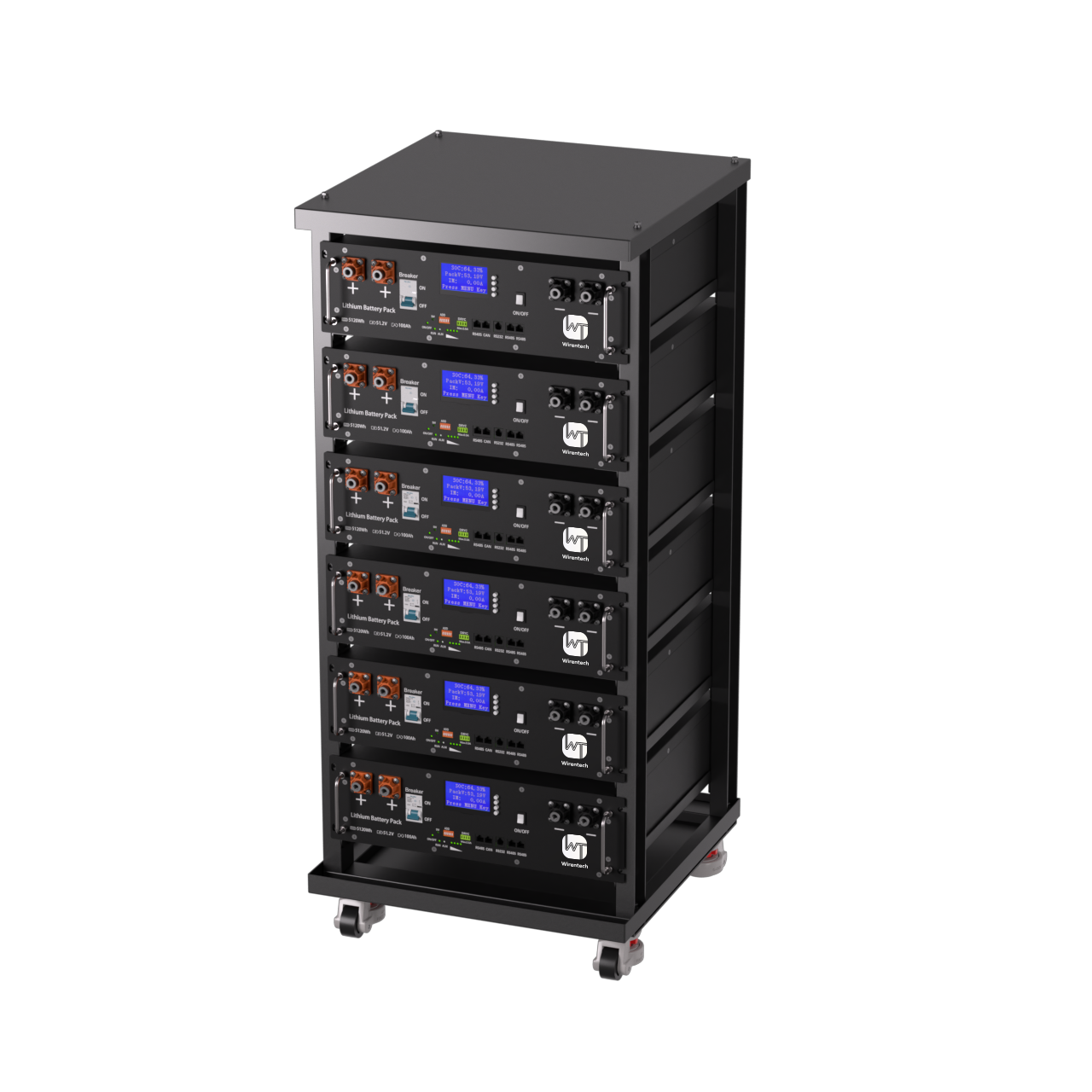 51.2V 100Ah Server Rack Battery