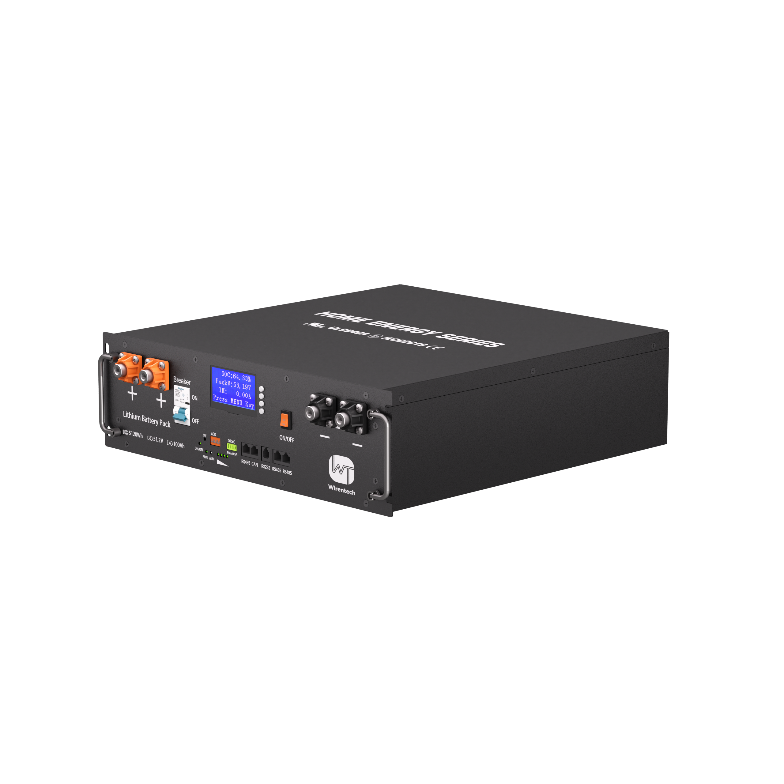 51.2V 100Ah Server Rack