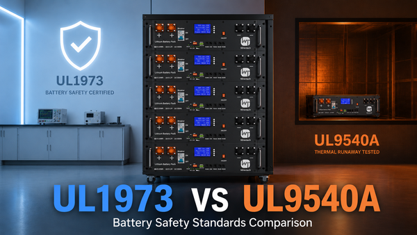 UL1973 vs UL9540A Battery: What Is the Difference?