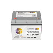 Wirentech 36V 105Ah Self-Heating Lithium Battery with Bluetooth and 150A BMS